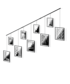 Exhibit Wall Picture Frames. Set of 9